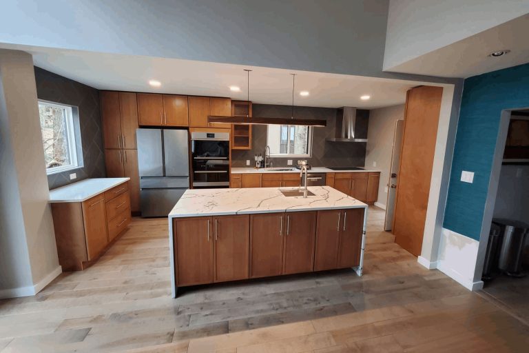 Contemporary kitchen remodel in Northern Virginia