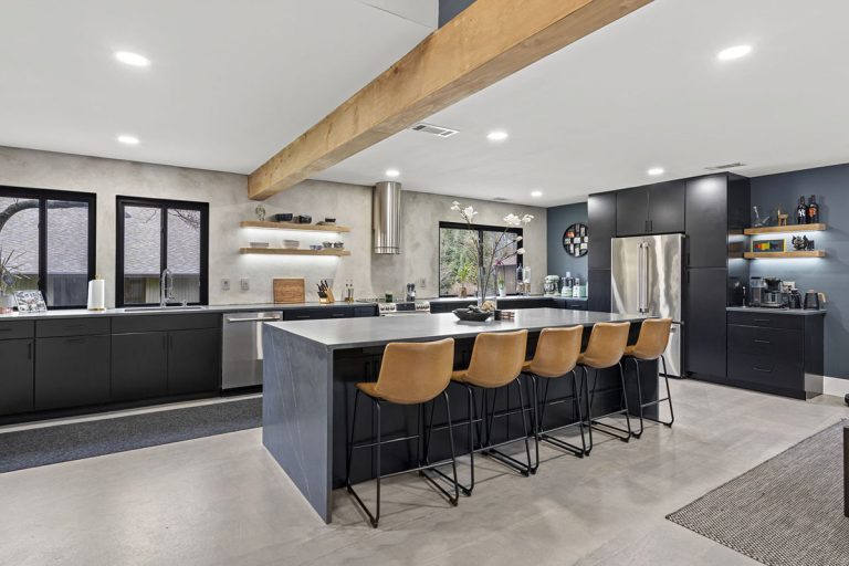 modern kitchen in alexandria virginia